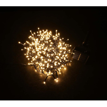 Guirnalda de 144 LED´s Blanco Cálido Multifunción para Exterior