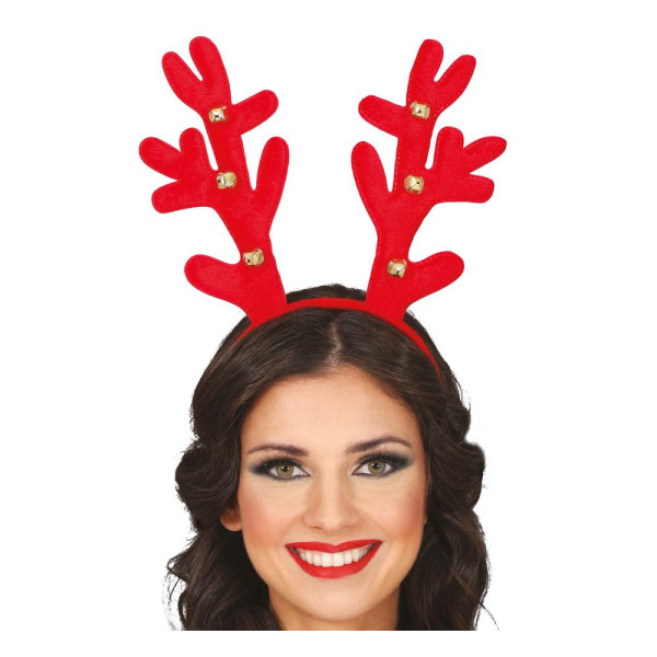 Diadema de Reno con Cascabeles