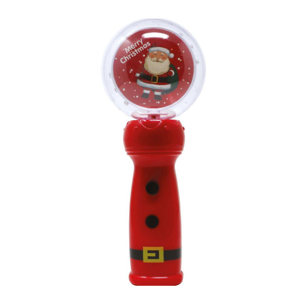 Varita Bola de Papá Noel de 21 Centímetros con Led´s