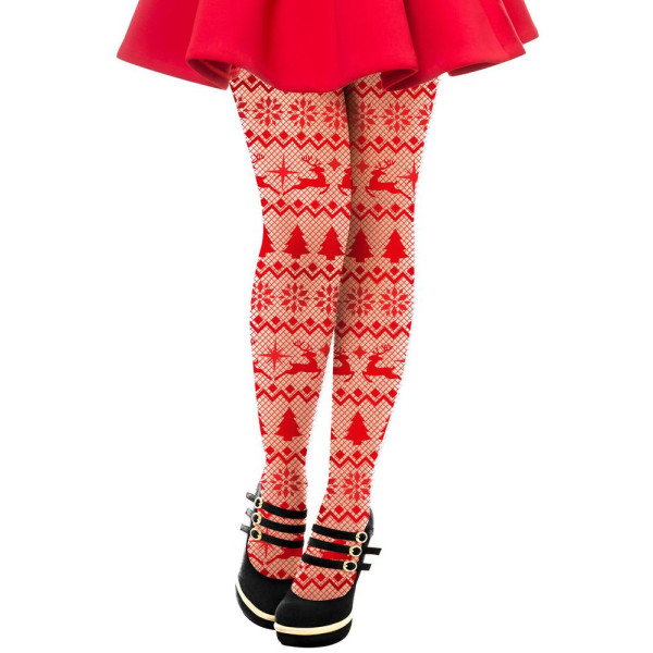 Medias de Red de Navidad para Adulto