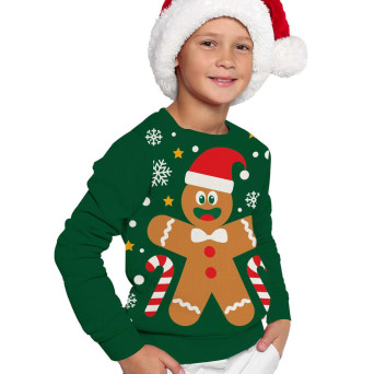 Jersey de Galleta de Jengibre Infantil