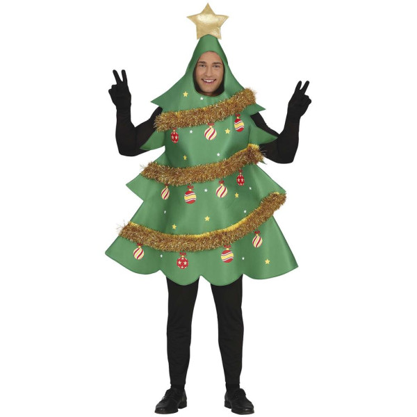 Disfraz de Árbol de Navidad para Adulto