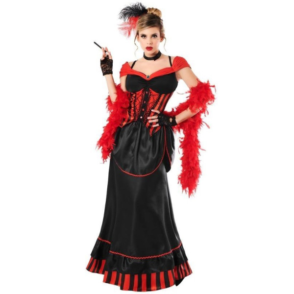 Disfraz de Can Can Glamour para Adulto
