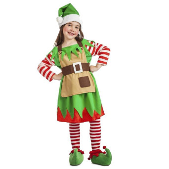 Disfraz de Elfa Rayas para Bebé