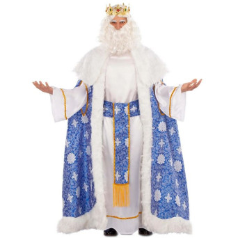 Disfraz de Rey Mago Melchor Brocado para Adulto