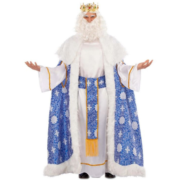Disfraz de Rey Mago Melchor Brocado para Adulto