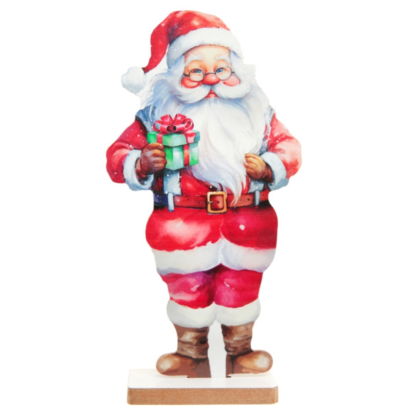 Centro de Mesa de Papá Noel de 21 Centímetros