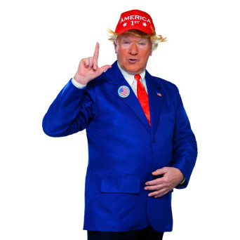 Disfraz de Presidente Trump para Adulto