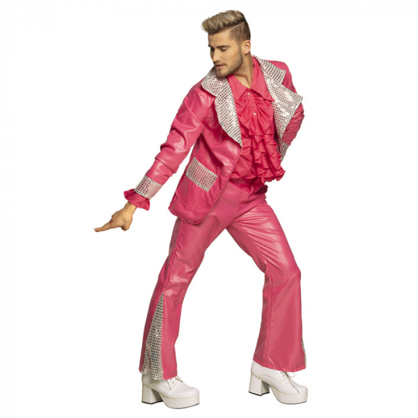 Disfraz de Disco King para Adulto
