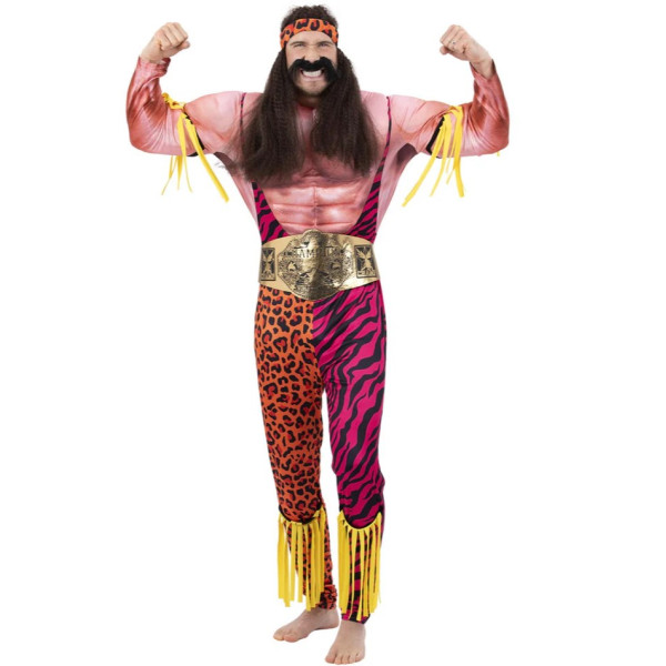 Disfraz de Luchador Deluxe para Adulto