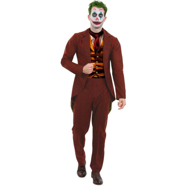 Disfraz de Payaso Joker para Adulto