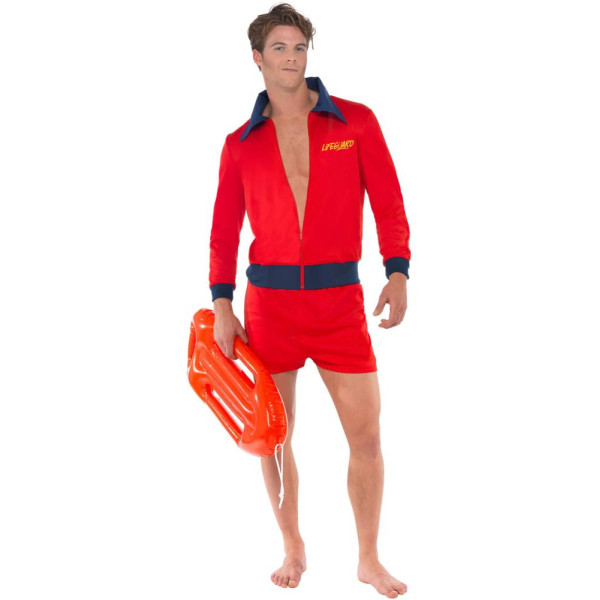 Disfraz de Vigilante de la Playa para Adulto
