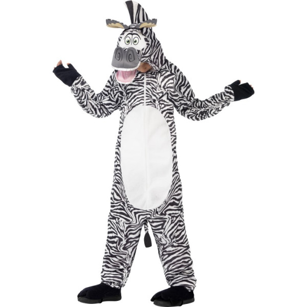 Disfraz de Cebra Marty de Madagascar para Adulto