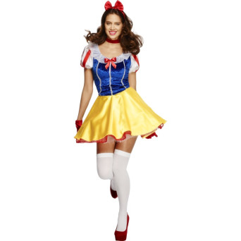 Disfraz de Blancanieves de Cuento de Hadas Fever para Adulto
