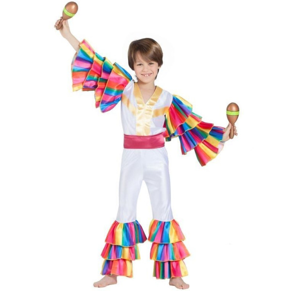 Disfraz de Rumbero de color Blanco Infantil