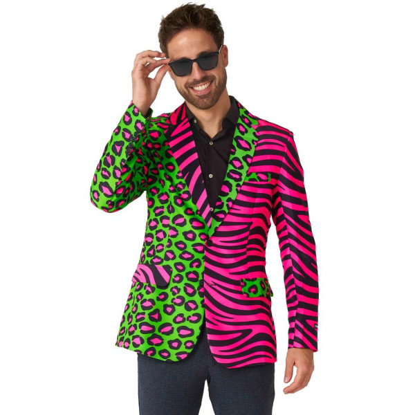 Chaqueta de Party Animal Neón para Adulto