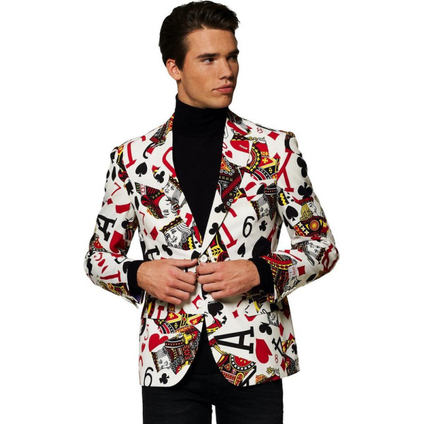 Chaqueta de Cartas de Póker King of Clubs para Adulto