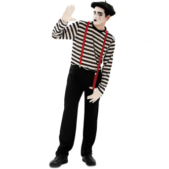 Disfraz de Mimo para Adulto