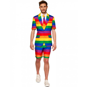 Traje Summer de Rainbow para Adulto
