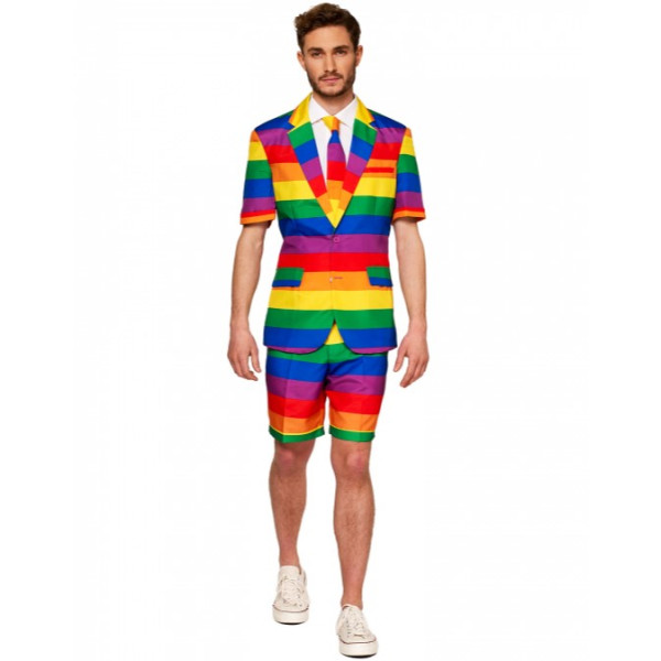 Traje Summer de Rainbow para Adulto