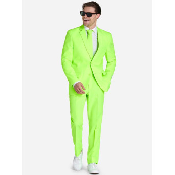 Traje de color Verde Neón para Adulto