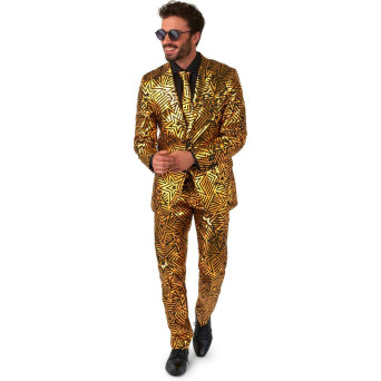 Traje de Estrella Dorada para Adulto