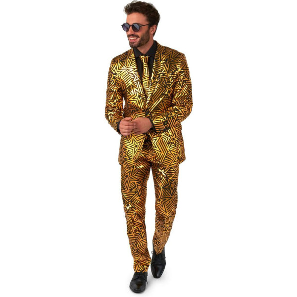 Traje de Estrella Dorada para Adulto