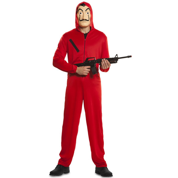 Disfraz de Ladrón de la Casa de Papel para Adulto