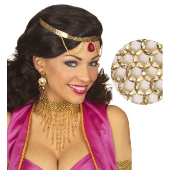 Colgante de color Oro con Perlas para Adulto