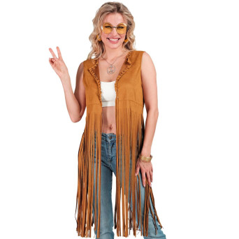 Chaleco de Hippie para Adulto