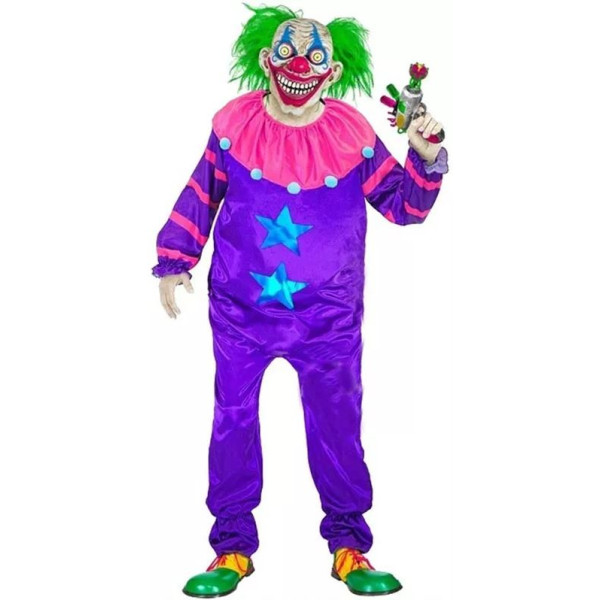 Disfraz de Payaso Asesino del Espacio para Adulto