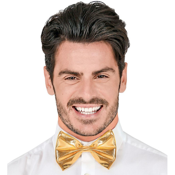 Pajarita de color Oro Metalizado para Adulto