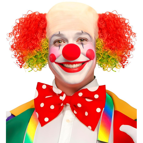 Calva de Payaso con Pelo para Adulto