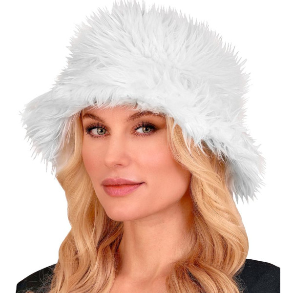 Gorro de Pescador de color Blanco para Adulto