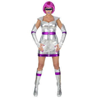 Disfraz de Alien del Espacio para Adulto