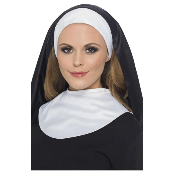Set de Monja con Cofia y Cuello para Adulto