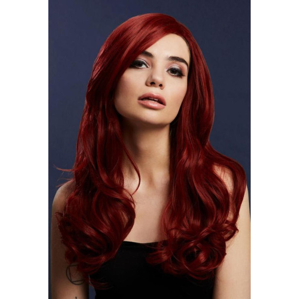 Peluca Rubia Rojiza de Khloe de 66 Centímetros para Adulto