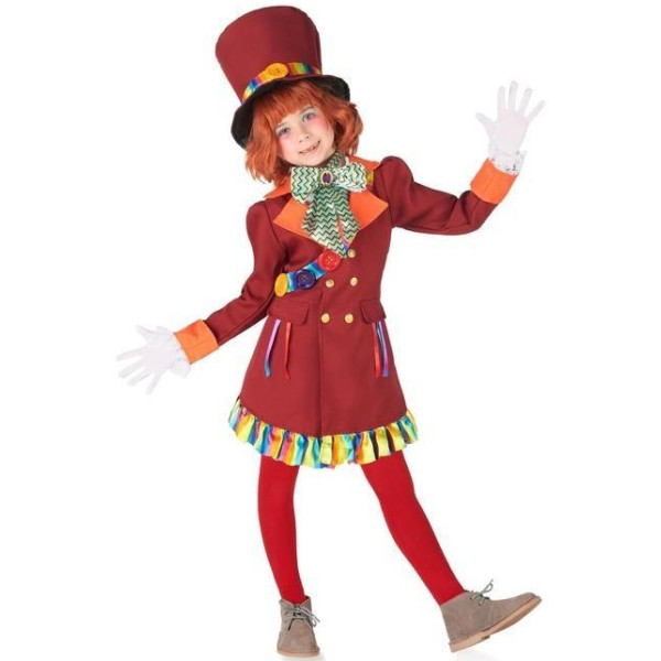 Disfraz de Sombrerera Loca Infantil