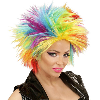 Peluca de Rainbow para Adulto