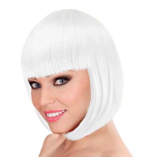 Peluca Blanca de Lou Lou para Adulto