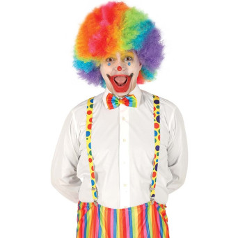 Tirantes de Payaso de color Amarillo para Adulto