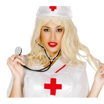 Estetoscopio de Medico de color Negro