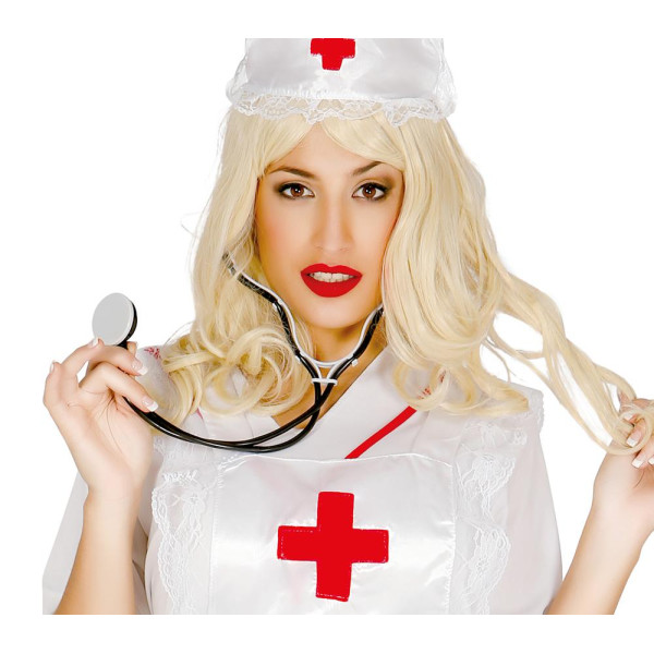 Estetoscopio de Medico de color Negro