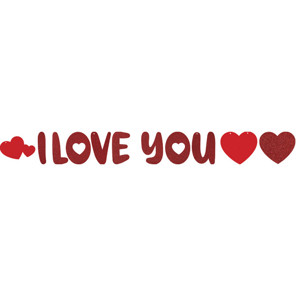 Guirnalda de I Love You de 3 Metros