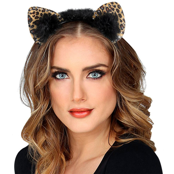 Orejas de Leopardo con Strass