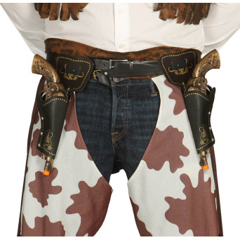 Cartuchera Doble con Pistolas de 29 Centímetros