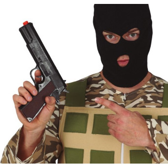 Pistola de 29 Centímetros de color Negro