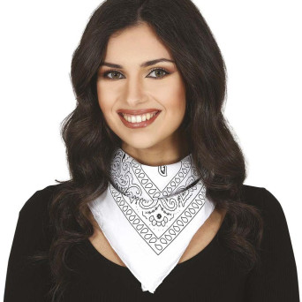 Pañuelo de Vaquero de color Blanco