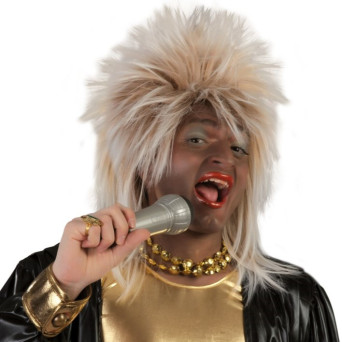 Peluca Rubia de Tina para Adulto