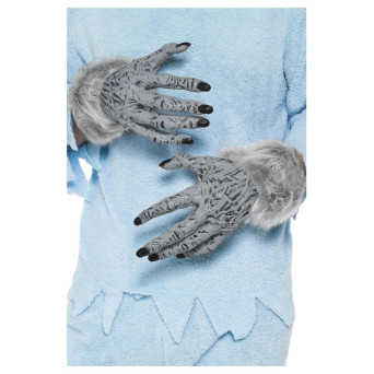 Manos de Hombre Lobo de color Gris para Adulto
